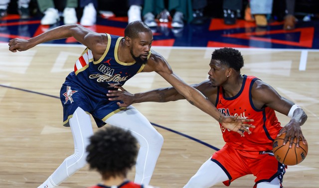 世界杯对阵表-名记：今年季后赛华子绝对会比KD强 KD离开勇士才赢了一个系列赛